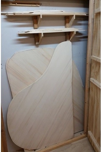 boards in the oven